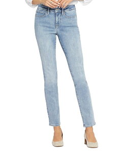 �G�k���C�f�B�[�W�F�C ���f�B�[�X �{�g���X �f�j���p���c �v�` �W�[���Y NYDJ Petite Sheri High Rise Slim Leg Jeans in Haley