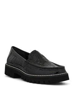 �h�i���h�v���l�[�� ���f�B�[�X �V���[�Y �X���b�|���E���[�t�@�[ Donald Pliner Women's Hope Slip On Loafer Flats Black Croc �u���b�N