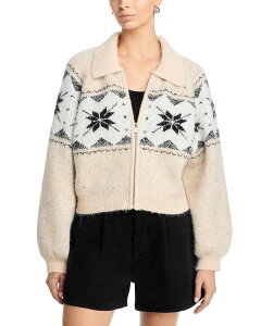 �u�����N�j���[���[�N ���f�B�[�X �A�E�^�[ �j�b�g�E�Z�[�^�[ BLANKNYC Digital Detox Zippered Sweater Digital Detox