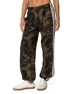 �A�f�B�N�e�b�h ���f�B�[�X �{�g���X �J�W���A���p���c �X�E�F�b�g�p���c Edikted Camo Contastriped Sweatpants Olive �I���[�u