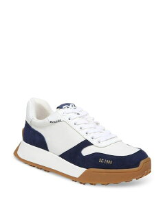 �T���G�f���}�� ���f�B�[�X �V���[�Y �X�j�[�J�[ ���[�X Sam Edelman Women's Laylace Up Low Top Running Sneakers Navy Multi �l�C�r�[