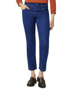 �q���[ ���f�B�[�X �{�g���X �f�j���p���c �W�[���Y HUE Crosshatch Mid Rise Straight Jeans indigo Indigo �C���f�B�S