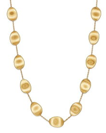 マルコ ビチェゴ レディース ネックレス・チョーカー アクセサリー 18K Yellow Gold Lunaria Station Collar Necklace 17 Gold