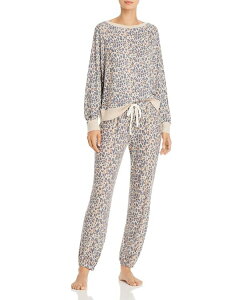 �n�j�[�f���[ �C���e�B���b�c ���f�B�[�X �A�E�^�[ �p�[�J�[�E�X�E�F�b�g Honeydew Star Seeker Pajama Set Naturaleopard Brown/Naturaleopard �u���E��