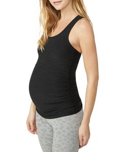 �r�����h���K ���f�B�[�X �g�b�v�X �^���N�g�b�v �}�^�j�e�B Beyond Yoga Racerback Maternity Tank Top Darkest Night