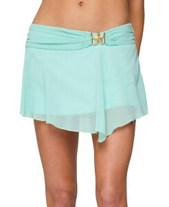 �A�f�B�N�e�b�h ���f�B�[�X �{�g���X�J�[�g �V�t�H�� �A�V�����g���[ �~�j Edikted Sea Star Asymmetrichiffon Mini Skirturquoise �^�[�R�C�Y