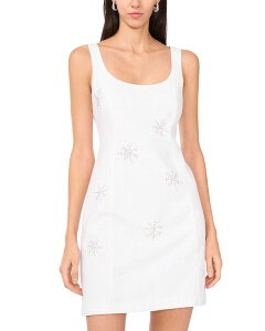 �����X�e�C�g ���f�B�[�X �g�b�v�X �����s�[�X �~�j 1.STATEmbellished Mini Dress Ultra White �z���C�g