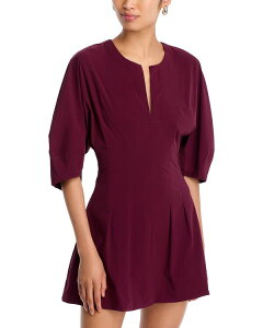 �X�e�B�[�u �}�f�� ���f�B�[�X �g�b�v�X �����s�[�X STEVE MADDEN Dayton Dress Wine ���C��