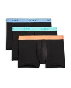 �y���������z �c�[�C�O�W�X�g �����Y �{�N�T�[�p���c �A���_�[�E�F�A No Show Trunks Pack of 3 BLACK ARUBA BLUE/BLACK BLUE BELL/BLACK PEACH PIE
