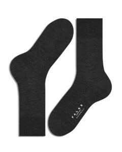 �t�@���P �����Y �A���_�[�E�F�A �C�� �E�[�� Falke Airport Wool Blend M lange Socks Anthra Melange