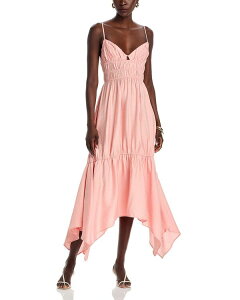 �X�e�B�[�u �}�f�� ���f�B�[�X �g�b�v�X �����s�[�X �~�f�B STEVE MADDEN Jackie Midi Dress Muted Peach �s�[�`