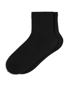 �q���[ ���f�B�[�X �A���_�[�E�F�A �C�� �A���N�� HUE Opaque Anklet Socks Black �u���b�N