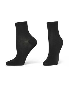 �q���[ ���f�B�[�X �A���_�[�E�F�A �C�� HUE Sleek Lightweight Crew Socks Black �u���b�N