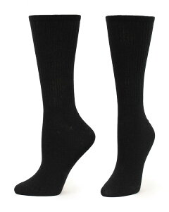 �q���[ ���f�B�[�X �A���_�[�E�F�A �C�� HUE Must Have Crew Socks Black �u���b�N