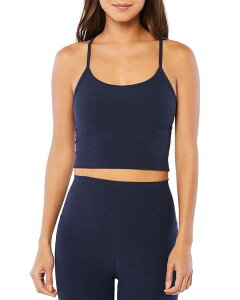 �r�����h���K ���f�B�[�X �g�b�v�X �^���N�g�b�v �N���b�v�h Beyond Yoga Spacedye Slim Racerback Cropped Tank Nocturnal
