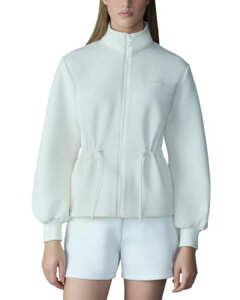 �}�b�J�[�W�� ���f�B�[�X �A�E�^�[ �W���P�b�g�E�u���]�� �o���[���X���[�u Mackage Finola Balloon Sleeve Jacket Cream �N���[��