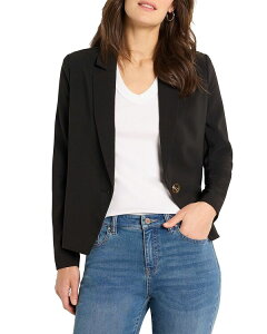 �j�b�N�v���X�]�[�C ���f�B�[�X �A�E�^�[ �W���P�b�g�E�u���]�� �u���U�[ NIC+ZOE Stretch Suiting Anywhere Blazer Black Onyx �u���b�N