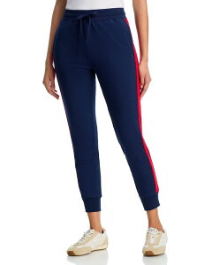 �A�N�A ���f�B�[�X �{�g���X �J�W���A���p���c �X�E�F�b�g�p���c AQUA Racing Stripe Sweatpants - Exclusive Navy �l�C�r�[