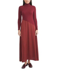 �|�C���g ���f�B�[�X �g�b�v�X �����s�[�X �^�[�g���l�b�N Point Mixed Media Turtleneck Dressyrah