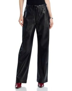 ���O�A���h�{�[�� ���f�B�[�X �{�g���X �J�W���A���p���c ���U�[ �t�F�C�N���U�[ rag & bone Phoebe Faux Leather Pants Black �u���b�N