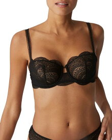 シモーヌペレール レディース ブラジャー アンダーウェア Karma Lace Demi Bra Black