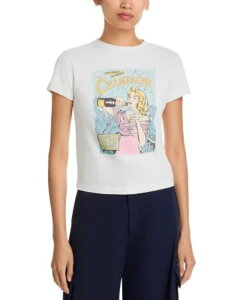 ���_�� ���f�B�[�X �g�b�v�X T�V���c RE/DONE Bubbles Classic Tee Vintage White �z���C�g