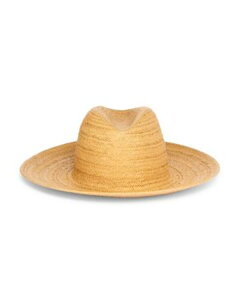 ���B���X ���f�B�[�X �A�N�Z�T���[ �����O Vince Herringbone Panama Hat Camel �L������