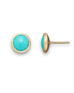 �}���R �r�`�F�S ���f�B�[�X �A�N�Z�T���[ �s�A�X�E�C�������O Marco Bicego 18K Yellow Gold Jaipur Stud Earrings Blue Topaz/Gold �u���[