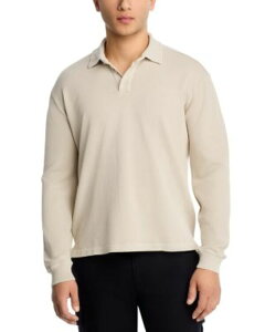 �A���b�N�X�N���[�� �����Y �g�b�v�X �|���V���c Alex Crane Caza Long Sleeve Polo Shirt Cream �N���[��