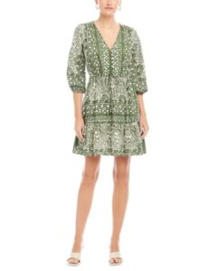 �t�B�t�e�B�[���g�D�G���e�B ���f�B�[�X �g�b�v�X �����s�[�X �e�B�A�[�h Fifteen Twenty Tasha Tieredress Print