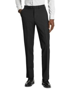 �e�b�h�x�[�J�[ �����Y �{�g���X �J�W���A���p���c Ted Baker Wright Bengaline Modern Fit Suit Pants Black �u���b�N
