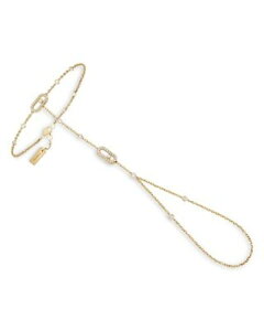 ���V�J ���f�B�[�X �A�N�Z�T���[ �u���X���b�g�E�o���O���E�A���N���b�g Messika 18K Yellow Gold Move Uno Diamond Hand Bracelet Gold �S�[���h