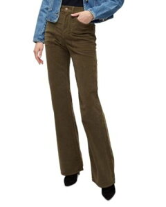 ���F���j�J �x�A�[�h ���f�B�[�X �{�g���X �J�W���A���p���c �R�[�f�����C Veronica Beard Crosbie Corduroy Pants Cypress