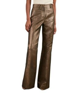 ���C�X ���f�B�[�X �{�g���X �J�W���A���p���c REISSienna Sparkle Flare Pants Gold �S�[���h