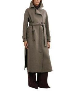 ���C�X ���f�B�[�X �A�E�^�[ �R�[�g �v�` REISS Petite Luna Long Blind Seam Coat Mink �~���N