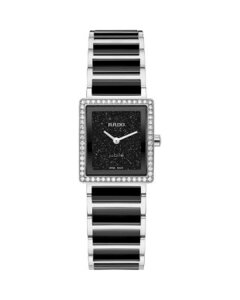 ���h ���f�B�[�X �A�N�Z�T���[ �r���v RADO Integral Superjubile Watch 23mm x 33mm Black/Black �u���b�N