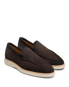 �}�O�i�[�j �����Y �V���[�Y �X���b�|���E���[�t�@�[ Magnanni Men's Lourenco Slip On Loafers Mid Brown �u���E��