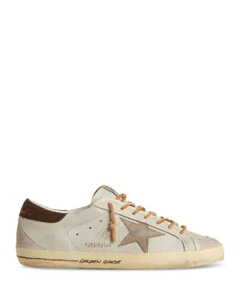 �S�[���f���O�[�X �����Y �V���[�Y �X�j�[�J�[ ���U�[ Golden Goose Men'super Star Leather Sneakers Grey Cloud �O���[