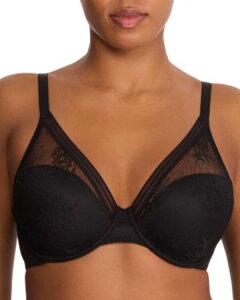 �i�g�� ���f�B�[�X �A���_�[�E�F�A �u���W���[ ���[�X Natori Love Lace Full Cover Bra Black �u���b�N