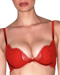 �t���[�f���}�[�� ���f�B�[�X �A���_�[�E�F�A �u���W���[ ���[�X Fleur du Mal Frankie Lace Seduce U Plunge Bra Rouge
