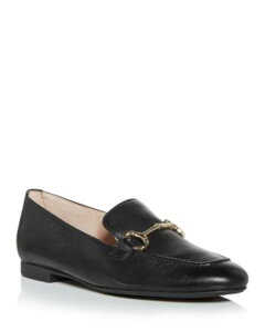 �|�[���E�O���[�� ���f�B�[�X �V���[�Y �X���b�|���E���[�t�@�[ Paul Green Women's Daphne Apron Toe Loafers Black Leather �u���b�N