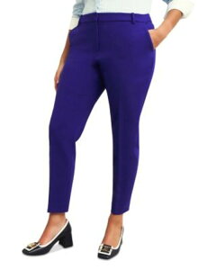 �z�b�u�X�����h�� ���f�B�[�X �{�g���X �J�W���A���p���c HOBBS LONDON Katia Tapered Pants Cobalt Blue �u���[