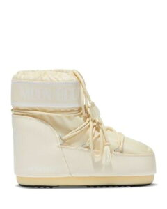 ���[���u�[�c ���f�B�[�X �V���[�Y �u�[�c�E���C���u�[�c Moon Boot Unisex MB Icon Low Boots White Mono �z���C�g