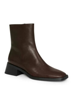 ���@�K�{���h ���f�B�[�X �V���[�Y �u�[�c�E���C���u�[�c �A���N�� �q�[�� Vagabond Shoemakers Women's Blanca Square Toe Block Heel Ankle Boots Chocolate �`���R���[�g