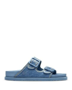 �r���P���V���g�b�N ���f�B�[�X �V���[�Y �T���_�� Birkenstock Women's Arizona Stone Washed Sandals Denim �f�j��