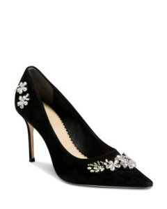 �T���N �A �Z�v�g ���f�B�[�X �V���[�Y �p���v�X Cinq ? Sept Women's Jodiembellished Pumps Black/Crystal �u���b�N