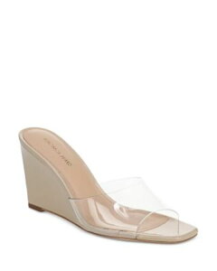 ���F���j�J �x�A�[�h ���f�B�[�X �V���[�Y �T���_�� Veronica Beard Women's Asha Wedge Sandals Clear/Sand �T���h