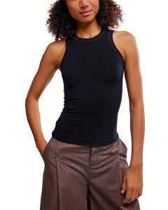 �t���[�s�[�v�� ���f�B�[�X �g�b�v�X �^���N�g�b�v Free People Soft Seamless Tank Top Black �u���b�N