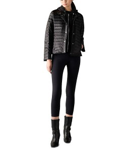 ���[�X�i�b�N�� ���f�B�[�X �A�E�^�[ �W���P�b�g�E�u���]�� Moose Knuckles Cloud Walker Short Jacket Black �u���b�N