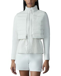 �}�b�J�[�W�� ���f�B�[�X �A�E�^�[ �W���P�b�g�E�u���]�� �_�E�� Mackage Priscilla 3-in-1 Mixed Media Light Down Jacket Cream �N���[��